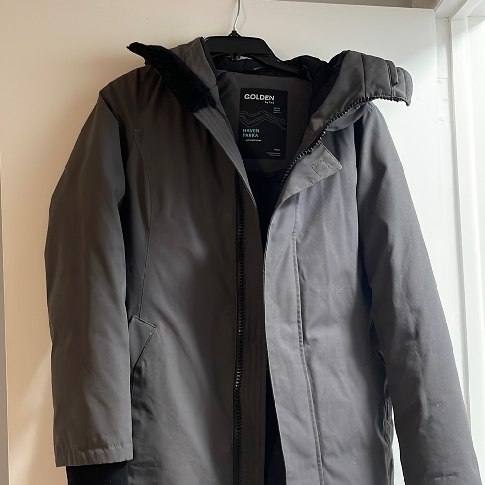 Golden by TNA Aritzia warmest parka Grey Small